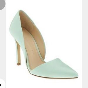 Banana Republic Adelia D’Orsay Mint Green Pumps